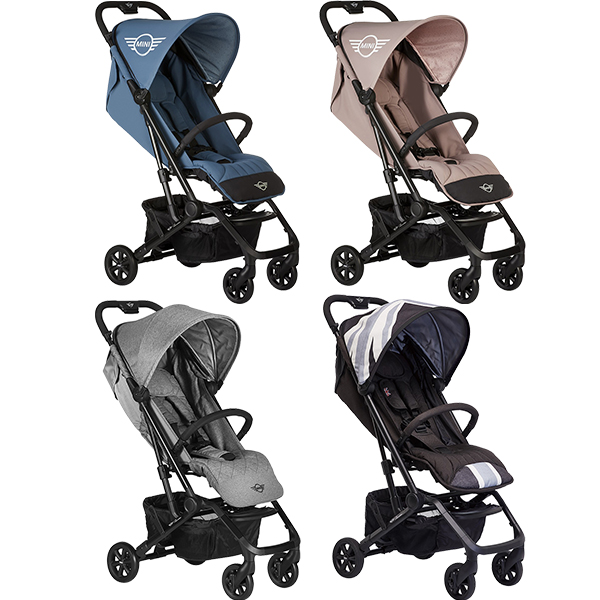 EasyWalker Buggy XS 嬰幼兒手推車 送全配蚊帳,雨罩,收納袋,肩背帶 Mini Cooper聯名經典款 