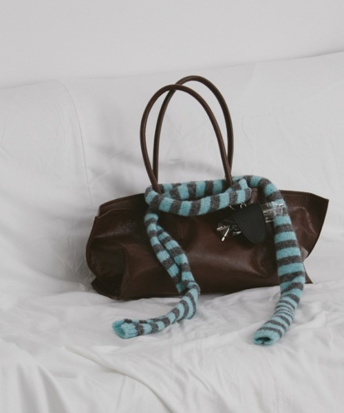 皮革子母手提包 