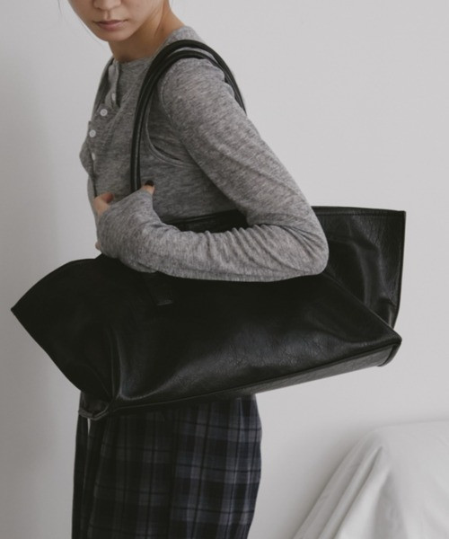 皮革子母手提包 