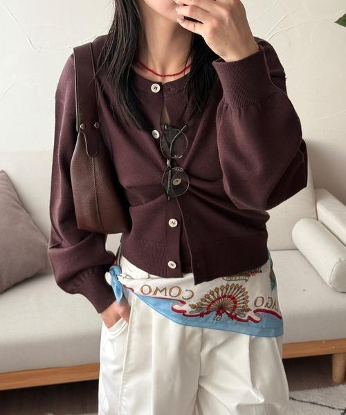 彈性針織兩件式套裝 