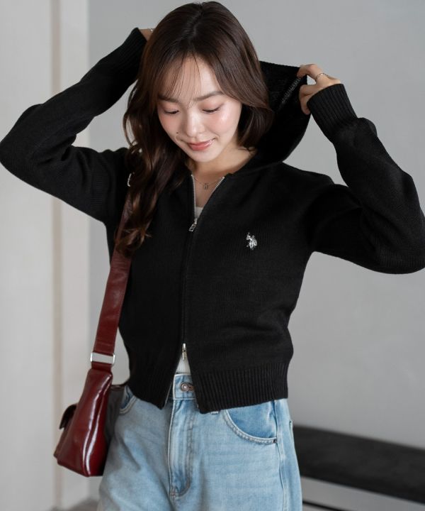 U.S. POLO ASSN.  針織連帽衫 