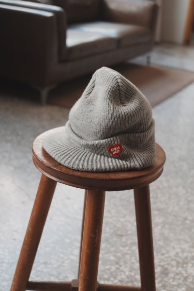 HUMAN MADE 針織鴨舌帽 