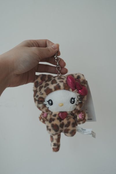 限定豹紋 三麗鷗吊飾 