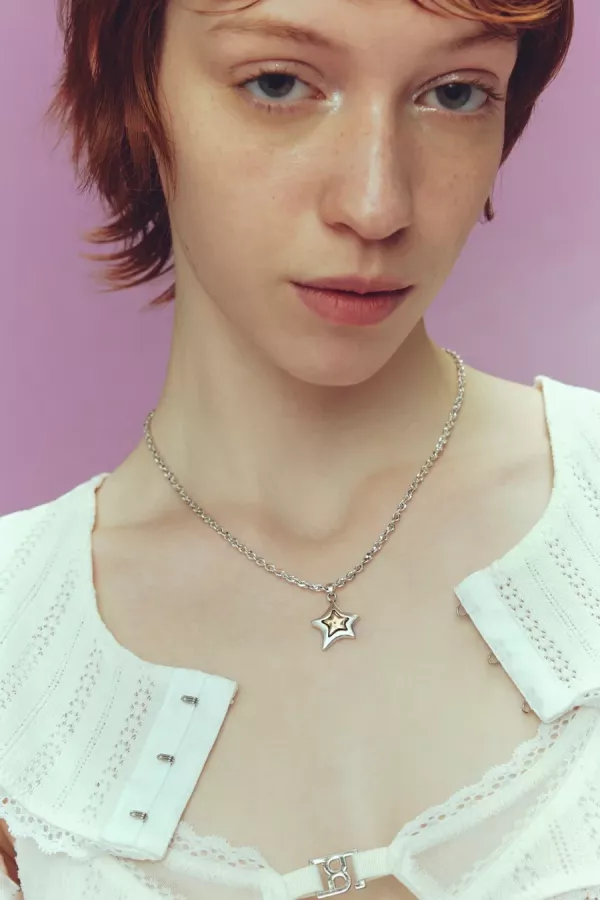 復古多層星形項鍊 