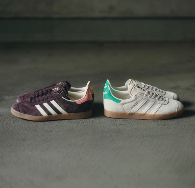 *快速出貨* ADIDAS GAZELLE 紫棕粉 / 奶白綠 