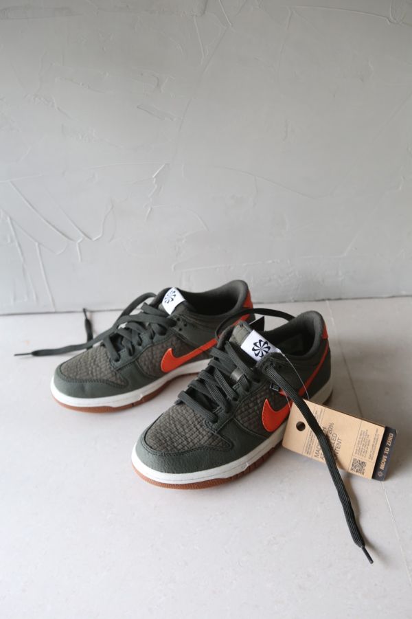 NIKE DUNK LOW TOASTY SEQUOIA 軍綠橘勾 