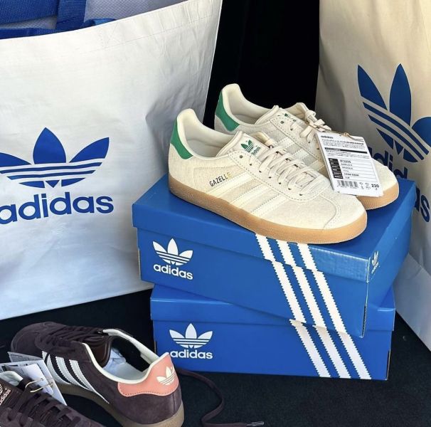 *快速出貨* ADIDAS GAZELLE 紫棕粉 / 奶白綠 