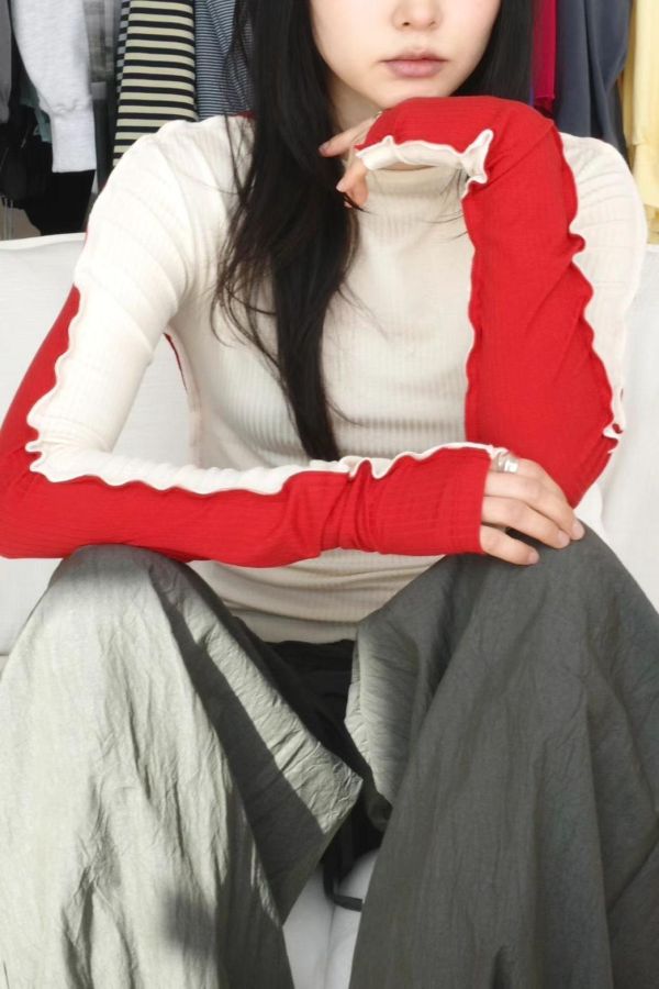 雙面穿天絲打底衣 