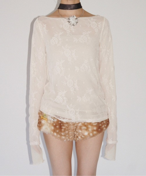 雙層蕾絲打底衣 