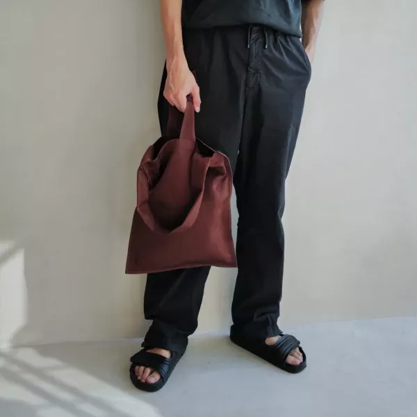 ITTI 光澤托特布包 經典色 