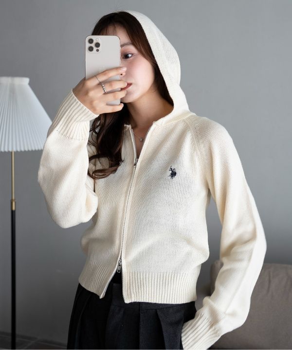 U.S. POLO ASSN.  針織連帽衫 