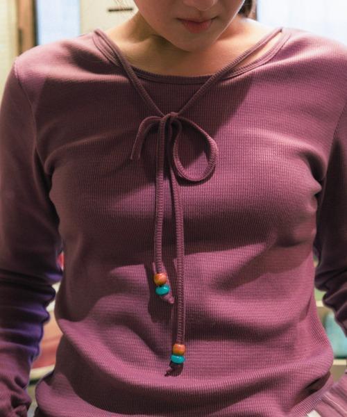 PAMM 日常疊穿綁繩上衣 (內含胸墊) 