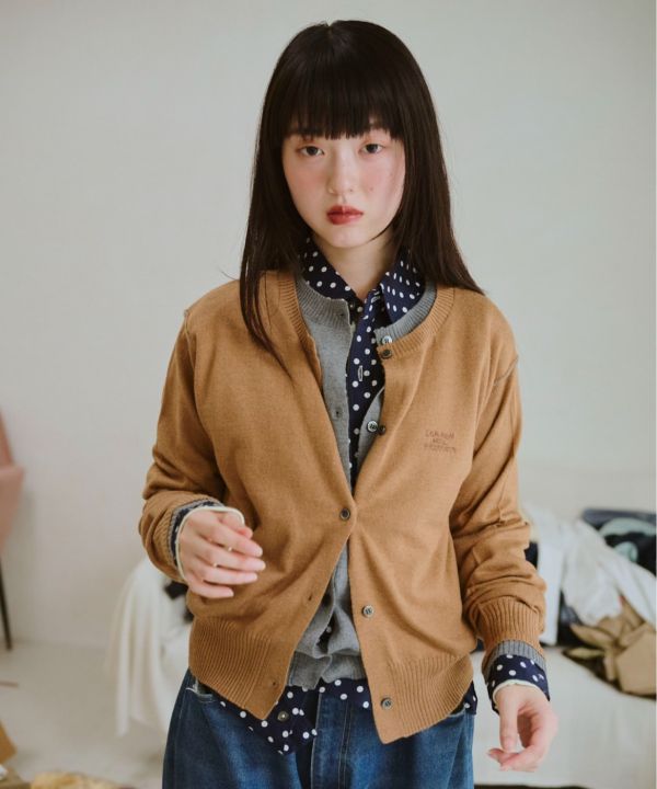 COMMON GULL PRODUCTS假兩件針織開衫 