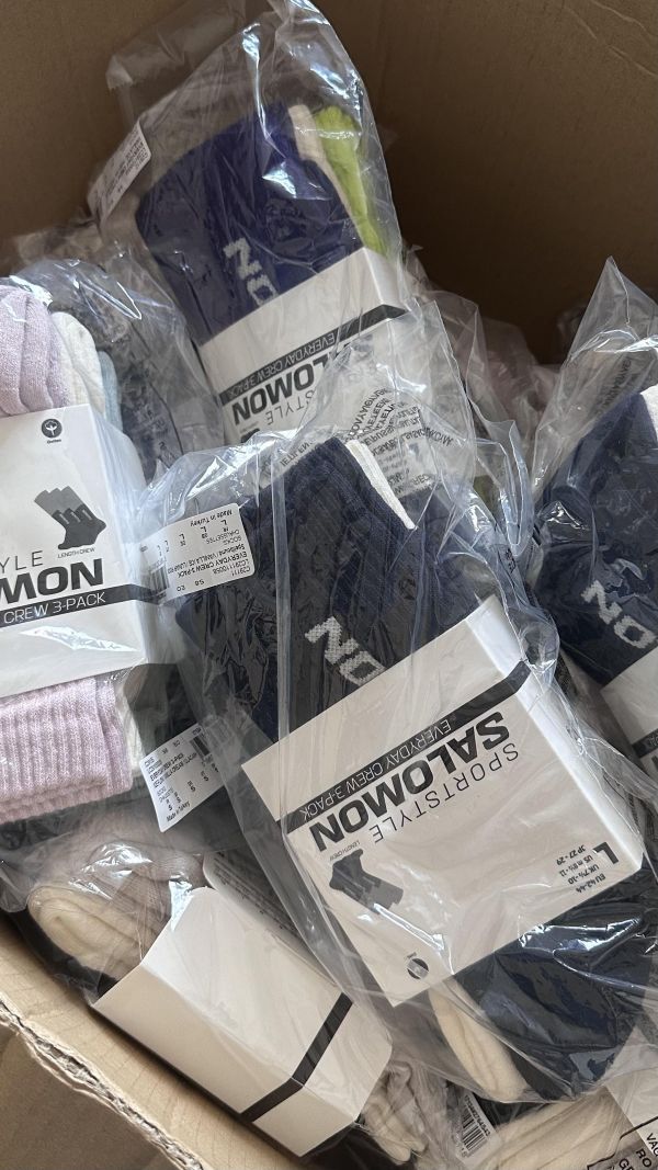 SALOMON EVERYDAY CREW 3-PACK 運動襪 