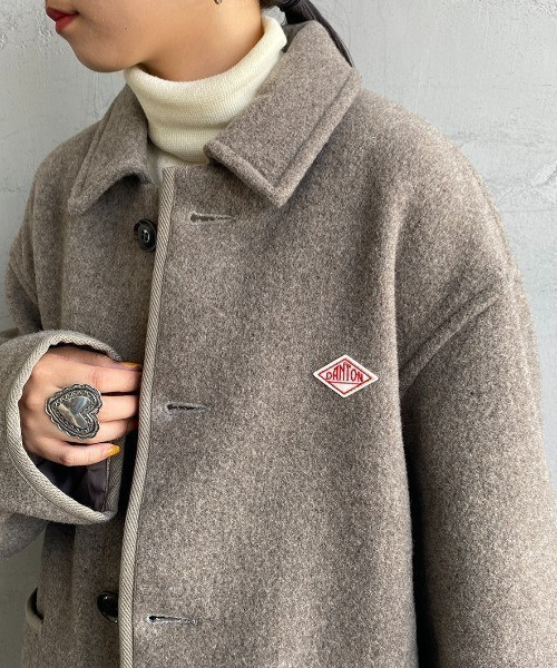 DANTON WOOL LIGHT PILE COVERALLS JACKET 羊毛夾克 