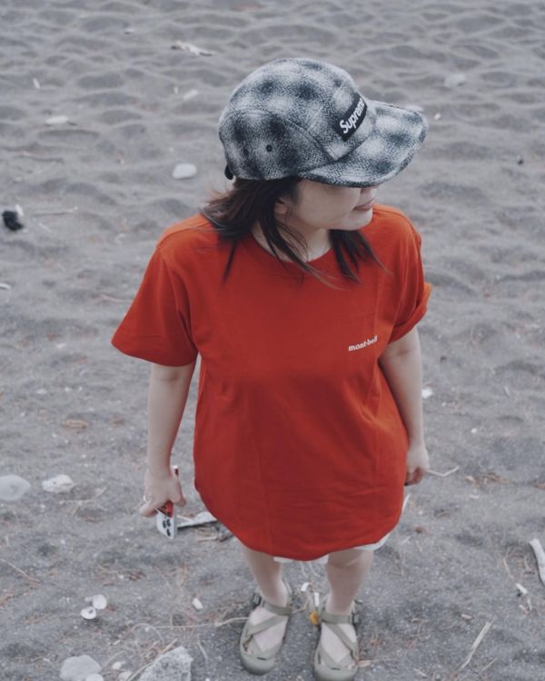 MONT-BELL 純棉短T 