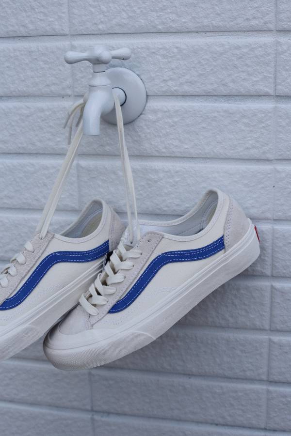 VANS STYLE36 DECON 藍/橘線 