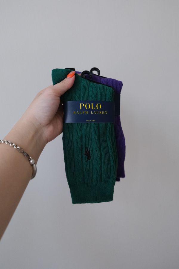 Polo Ralph Lauren 雕花針織襪 