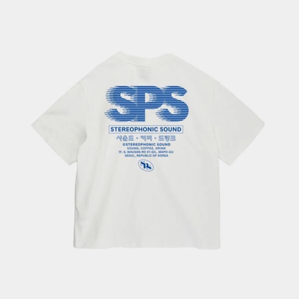 HAVEHAD SPS Letter Half Sleeve Tee 