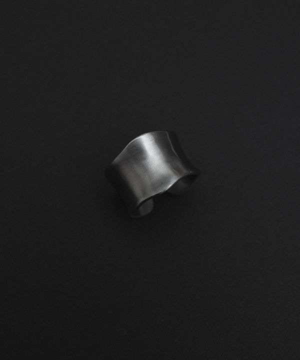 中性霧面寬版戒指 316L 醫療鋼 