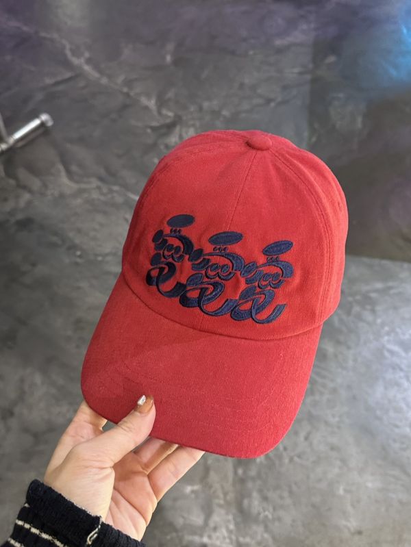 luvluvluv seoul 愛愛愛 刺繡logo 棒球帽 