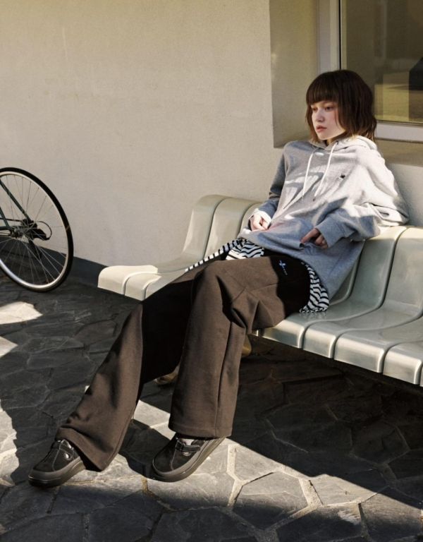 NEW BALANCE ROVER 麂皮厚底半拖鞋 