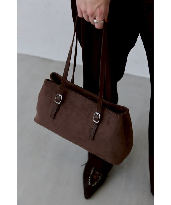 復古雙排扣長柄包 