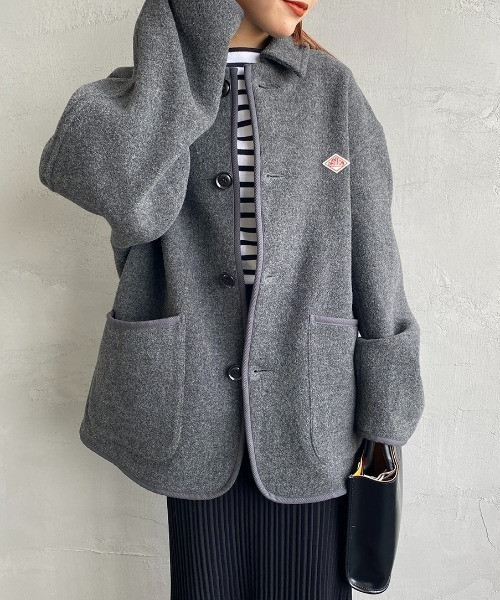 DANTON WOOL LIGHT PILE COVERALLS JACKET 羊毛夾克 