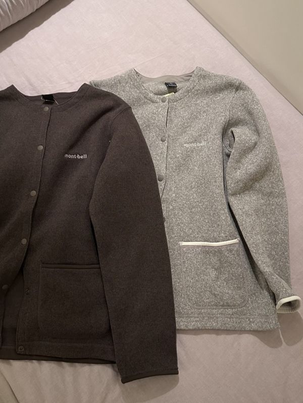 MONT-BELL 排扣圓領外套 