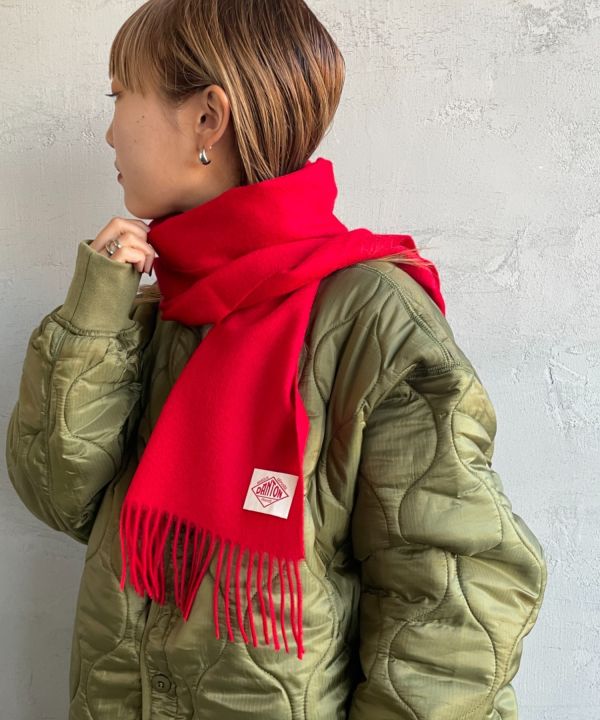 DANTON WOOL CASHMERE MUFFLER 克什米爾羊毛圍巾 