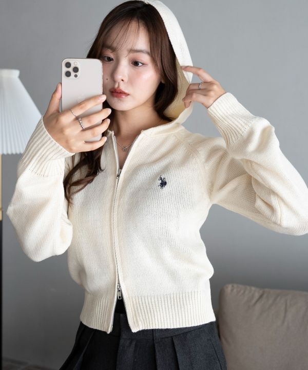 U.S. POLO ASSN.  針織連帽衫 