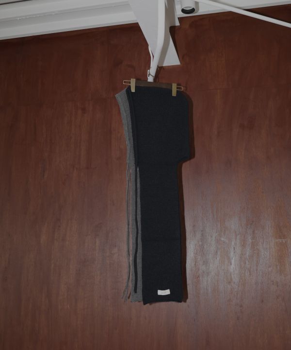 簡約時髦圍巾帽 