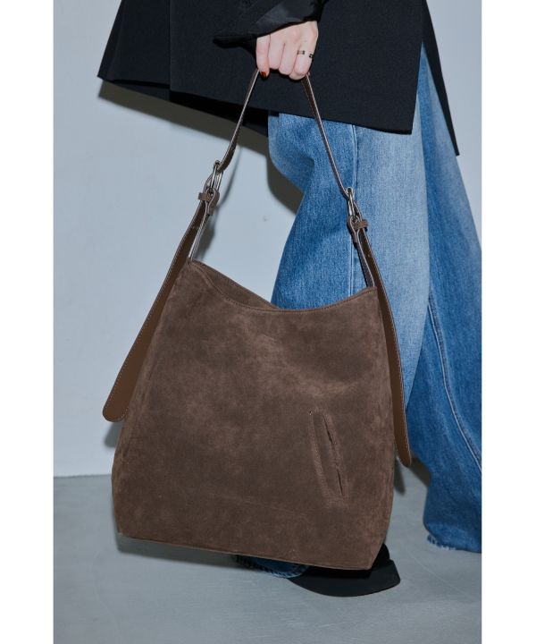 2way大容量皮革托特包 