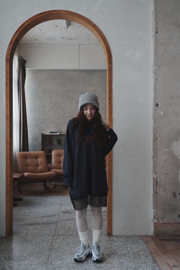 Marilyn Manson 蕾絲下擺 one piece 