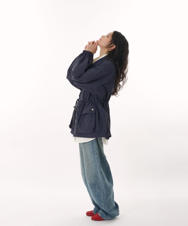 尼龍雙拉鍊外套 