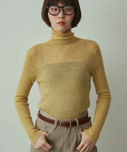 彈性針織打底衣 