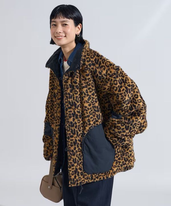 雙面斜紋棉布外套 