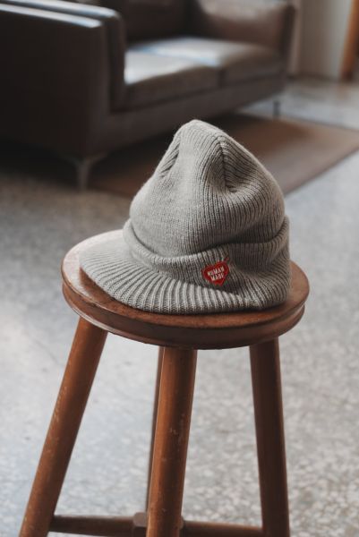 HUMAN MADE 針織鴨舌帽 