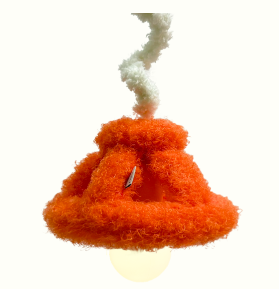 ILLU CURLY WOOLLY  LAMP 