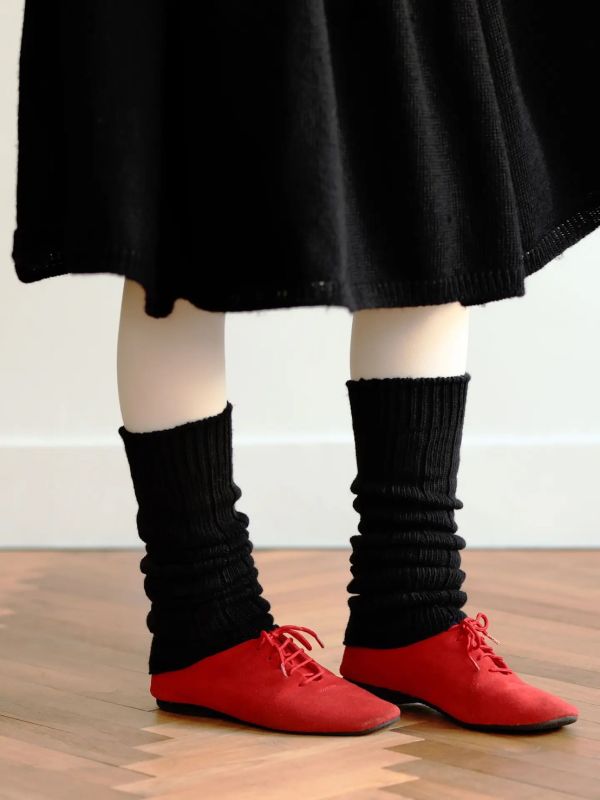 2way 羅紋堆堆襪 