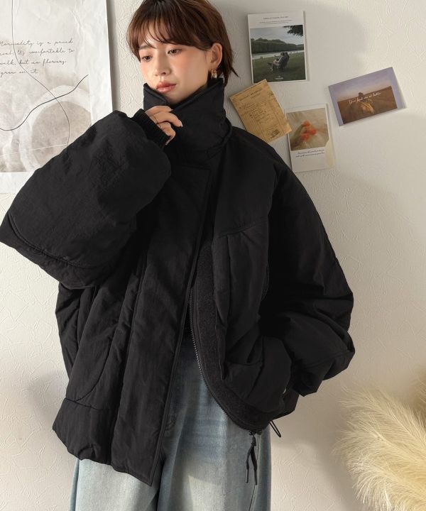 防風羽絨外套 