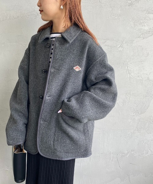 DANTON WOOL LIGHT PILE COVERALLS JACKET 羊毛夾克 