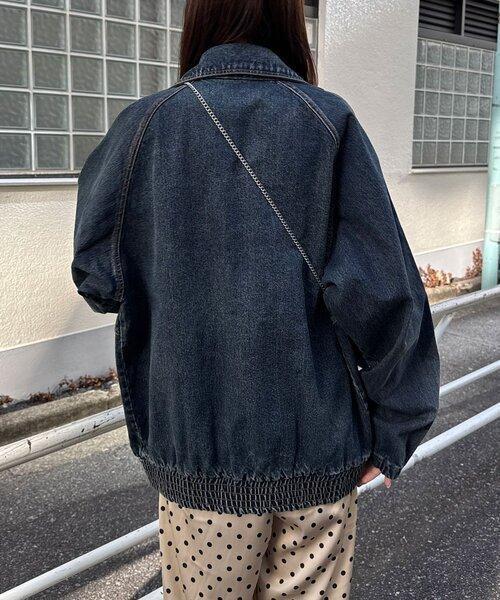 換季折扣 ! 圓領牛仔夾克 