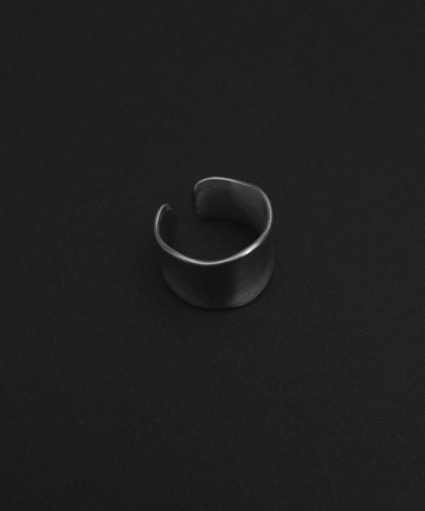 中性霧面寬版戒指 316L 醫療鋼 