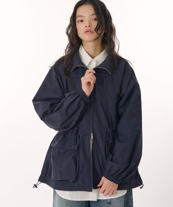 尼龍雙拉鍊外套 
