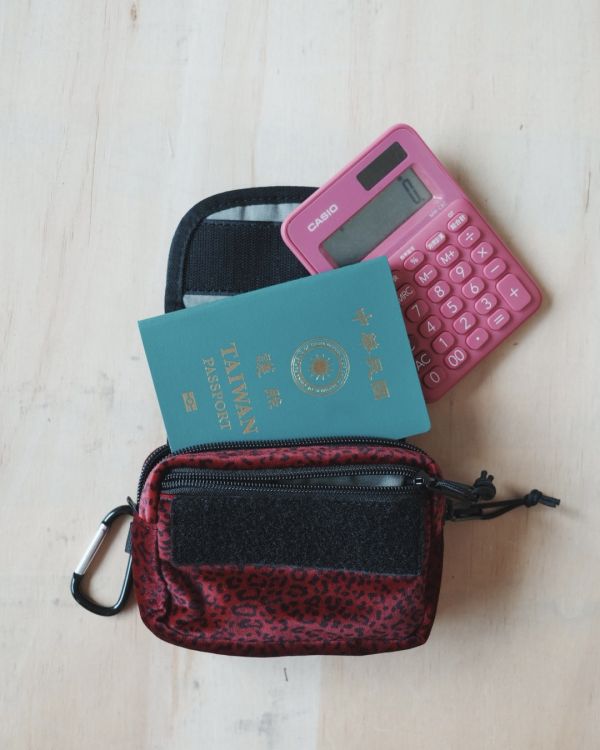 Supreme 25FW Velvet Mini Pouch 天鵝絨豹紋零錢包 