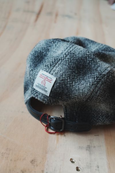 SUPREME 格紋羊毛帽 