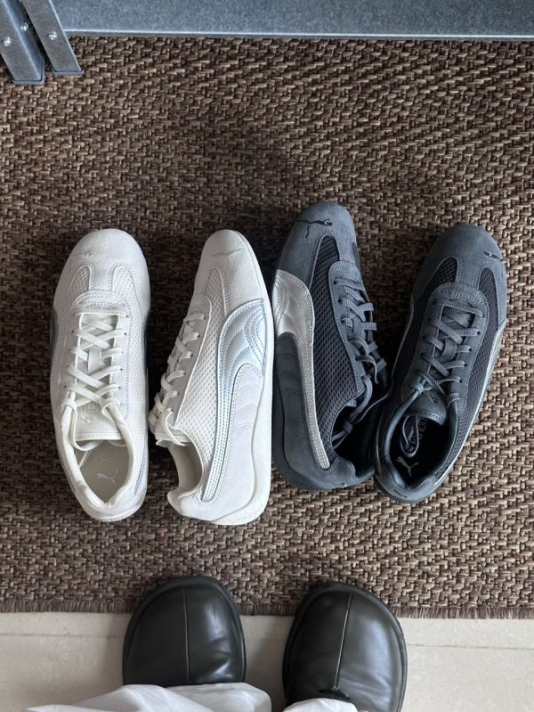 Puma Speedcat 灰銀/米銀 