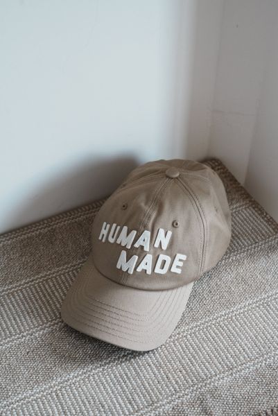 HUMAN MADE 立體文字帽 