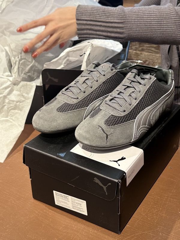 Puma Speedcat 灰銀/米銀 